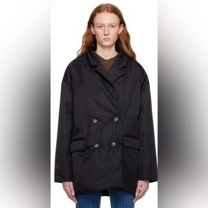 Classic Black LouLou Studio Women's Coat